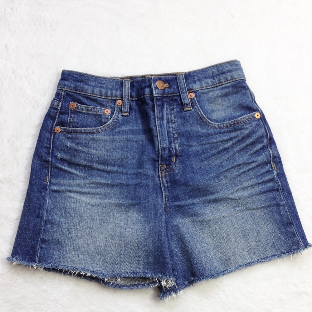 Madewell High-Rise Denim Shorts